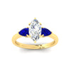 Load image into Gallery viewer, pear-diamond-cathedral-marquise-cut-engagement-ring-with-sapphire-in-yellow-gold-fdenr9210mqrgsablangle5-nl-yg