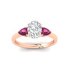 Load image into Gallery viewer, pear-diamond-cathedral-oval-shaped-engagement-ring-with-pink-sapphire-in-rose-gold-fdenr9210ovrgsadrpiangle5-nl-rg.jpg?v=1758087322