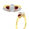 Load image into Gallery viewer, pear-diamond-cathedral-oval-shaped-engagement-ring-with-ruby-in-yellow-gold-fdenr9210ovrgrudrangle3-nl-yg.jpg?v=1758087322