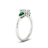 Load image into Gallery viewer, pear-diamond-cathedral-radiant-cut-engagement-ring-with-emerald-in-white-gold-fdenr9210rargemgrangle2-nl-wg.jpg?v=1758086159