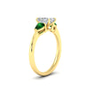 Load image into Gallery viewer, pear-diamond-cathedral-radiant-cut-engagement-ring-with-emerald-in-yellow-gold-fdenr9210rargemgrangle2-nl-yg.jpg?v=1758086159