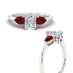 Load image into Gallery viewer, pear-diamond-cathedral-radiant-cut-engagement-ring-with-ruby-in-white-gold-fdenr9210rargrudrangle3-nl-wg