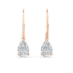 Load image into Gallery viewer, pear-diamond-lever-back-4-carat-earrings-in-rose-gold-FDEAR11236PE-4.00CT-NL-RG.jpg