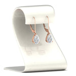 Load image into Gallery viewer, pear-diamond-lever-back-4-carat-earrings-in-rose-gold-FDEAR11236PE-4.00CT-NL-RG.jpg
