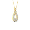 Load image into Gallery viewer, pear-diamond-pendant-necklace-in-yellow-gold-fdpd11558angle3-nl-yg.jpg?v=1771315394