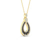 Load image into Gallery viewer, pear-drop-black-diamond-cluster-pendant-in-yellow-gold-fdpd11558gblackangle3-nl-yg.jpg?v=1771312406
