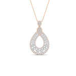 Load image into Gallery viewer, pear-drop-diamond-cluster-pendant-in-rose-gold-fdpd11558angle1-nl-rg.jpg?v=1771312407