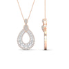 Load image into Gallery viewer, pear-drop-diamond-cluster-pendant-in-rose-gold-fdpd11558angle2-nl-rg.jpg?v=1771312406