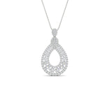 Load image into Gallery viewer, pear-drop-diamond-cluster-pendant-in-white-gold-fdpd11558angle1-nl-wg.jpg?v=1771312407