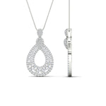 Load image into Gallery viewer, pear-drop-diamond-cluster-pendant-in-white-gold-fdpd11558angle2-nl-wg.jpg?v=1771312407
