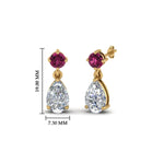 Load image into Gallery viewer, pear-drop-diamond-earring-with-pink-sapphire-in-14K-yellow-gold-FDEAR8386GSADRPI-NL-YG_1080x1080_b8c81c09-f855-4af0-8df7-d3cacba1fd20