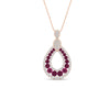 Load image into Gallery viewer, pear-drop-pink-sapphire-cluster-pendant-in-rose-gold-fdpd11558gsadrpiangle1-nl-rg.jpg?v=1771312408
