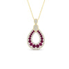 Load image into Gallery viewer, pear-drop-pink-sapphire-cluster-pendant-in-yellow-gold-fdpd11558gsadrpiangle1-nl-yg.jpg?v=1771312407