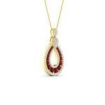 Load image into Gallery viewer, pear-drop-ruby-cluster-pendant-in-yellow-gold-fdpd11558grudrangle3-nl-yg.jpg?v=1771312406