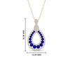 Load image into Gallery viewer, pear-drop-sapphire-cluster-pendant-in-rose-gold-fdpd11558gsablangle1-nl-rg-hw.jpg?v=1771312406