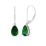 Load image into Gallery viewer, pear-emerald-lever-back-4-carat-earrings-in-white-gold-FDEAR11236PEGEMGR-4.00CT-NL-WG.jpg