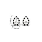 Load image into Gallery viewer, pear-halo-earring-black-diamond-for-1-carat-jackets-in-white-gold-fdearpe9677gblackangle2-1.00ct-nl-wg-hw.jpg?v=1763036620