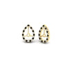 Load image into Gallery viewer, pear-halo-earring-black-diamond-for-2-carat-jackets-in-yellow-gold-fdearpe9677gblackangle1-2.00ct-nl-yg
