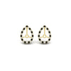 Load image into Gallery viewer, pear-halo-earring-black-diamond-for-2-carat-jackets-in-yellow-gold-fdearpe9677gblackangle2-2.00ct-nl-yg