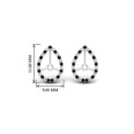 Load image into Gallery viewer, pear-halo-earring-black-diamond-for-3-carat-jackets-in-white-gold-fdearpe9677gblackangle2-3.00ct-nl-wg-hw.jpg?v=1763036626