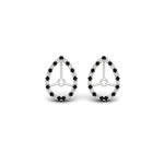 Load image into Gallery viewer, pear-halo-earring-black-diamond-for-3-carat-jackets-in-white-gold-fdearpe9677gblackangle2-3.00ct-nl-wg.jpg?v=1763036625