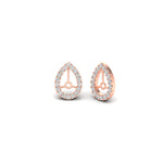 Load image into Gallery viewer, pear-halo-earring-diamond-for-1-carat-jackets-in-rose-gold-fdearpe9677angle1-1.00ct-nl-rg.jpg?v=1763036620
