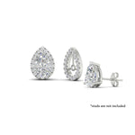 Load image into Gallery viewer, pear-halo-earring-diamond-for-1-carat-jackets-in-white-gold-fdearpe9677angle3-1.00ct-nl-wg.jpg?v=1763036619