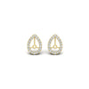 Load image into Gallery viewer, pear-halo-earring-diamond-for-1-carat-jackets-in-yellow-gold-fdearpe9677angle2-1.00ct-nl-yg.jpg?v=1763036619
