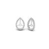 Load image into Gallery viewer, pear-halo-earring-diamond-for-2-carat-jackets-in-white-gold-fdearpe9677angle1-2.00ct-nl-wg
