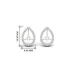 Load image into Gallery viewer, pear-halo-earring-diamond-for-2-carat-jackets-in-white-gold-fdearpe9677angle2-2.00ct-nl-wg-hw