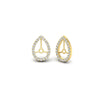 Load image into Gallery viewer, pear-halo-earring-diamond-for-2-carat-jackets-in-yellow-gold-fdearpe9677angle1-2.00ct-nl-yg