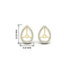 Load image into Gallery viewer, pear-halo-earring-diamond-for-2-carat-jackets-in-yellow-gold-fdearpe9677angle2-2.00ct-nl-yg-hw