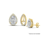 Load image into Gallery viewer, pear-halo-earring-diamond-for-2-carat-jackets-in-yellow-gold-fdearpe9677angle3-2.00ct-nl-yg