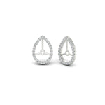 Load image into Gallery viewer, pear-halo-earring-diamond-for-3-carat-jackets-in-white-gold-fdearpe9677angle1-3.00ct-nl-wg.jpg?v=1763036625