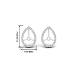 Load image into Gallery viewer, pear-halo-earring-diamond-for-3-carat-jackets-in-white-gold-fdearpe9677angle2-3.00ct-nl-wg-hw.jpg?v=1763036626