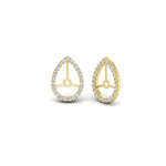 Load image into Gallery viewer, pear-halo-earring-diamond-for-3-carat-jackets-in-yellow-gold-fdearpe9677angle1-3.00ct-nl-yg.jpg?v=1763036626