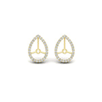 Load image into Gallery viewer, pear-halo-earring-diamond-for-3-carat-jackets-in-yellow-gold-fdearpe9677angle2-3.00ct-nl-yg.jpg?v=1763036626
