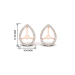 Load image into Gallery viewer, pear-halo-earring-diamond-for-4-carat-jackets-in-rose-gold-fdearpe9677angle2-4.00ct-nl-rg-hw.jpg?v=1763037096