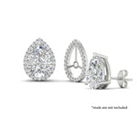 Load image into Gallery viewer, pear-halo-earring-diamond-for-4-carat-jackets-in-white-gold-fdearpe9677angle3-4.00ct-nl-wg.jpg?v=1763037096