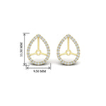 Load image into Gallery viewer, pear-halo-earring-diamond-for-4-carat-jackets-in-yellow-gold-fdearpe9677angle2-4.00ct-nl-yg-hw.jpg?v=1763037096