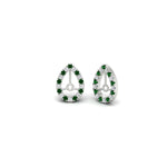 Load image into Gallery viewer, pear-halo-earring-emerald-for-1-carat-jackets-in-white-gold-fdearpe9677gemgrangle1-1.00ct-nl-wg.jpg?v=1763036619