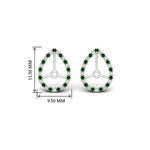 Load image into Gallery viewer, pear-halo-earring-emerald-for-4-carat-jackets-in-white-gold-fdearpe9677gemgrangle2-4.00ct-nl-wg-hw.jpg?v=1763037097