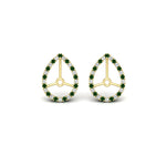 Load image into Gallery viewer, pear-halo-earring-emerald-for-4-carat-jackets-in-yellow-gold-fdearpe9677gemgrangle2-4.00ct-nl-yg.jpg?v=1763037097