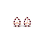 Load image into Gallery viewer, pear-halo-earring-pink-sapphire-for-1-carat-jackets-in-rose-gold-fdearpe9677gsadrpiangle2-1.00ct-nl-rg.jpg?v=1763036620