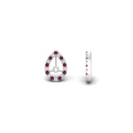 Load image into Gallery viewer, pear-halo-earring-pink-sapphire-for-1-carat-jackets-in-white-gold-fdearpe9677gsadrpiangle4-1.00ct-nl-wg.jpg?v=1763036620