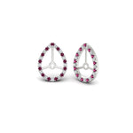 Load image into Gallery viewer, pear-halo-earring-pink-sapphire-for-4-carat-jackets-in-white-gold-fdearpe9677gsadrpiangle1-4.00ct-nl-wg.jpg?v=1763037097