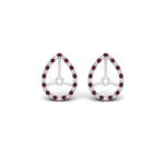 Load image into Gallery viewer, pear-halo-earring-pink-sapphire-for-4-carat-jackets-in-white-gold-fdearpe9677gsadrpiangle2-4.00ct-nl-wg.jpg?v=1763037096
