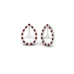 Load image into Gallery viewer, pear-halo-earring-ruby-for-4-carat-jackets-in-white-gold-fdearpe9677grudrangle1-4.00ct-nl-wg.jpg?v=1763037096