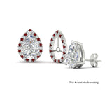 Load image into Gallery viewer, pear-halo-earring-ruby-for-4-carat-jackets-in-white-gold-fdearpe9677grudrangle3-4.00ct-nl-wg-lg1.jpg?v=1763037096