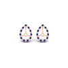 Load image into Gallery viewer, pear-halo-earring-sapphire-for-2-carat-jackets-in-rose-gold-fdearpe9677gsablangle2-2.00ct-nl-rg